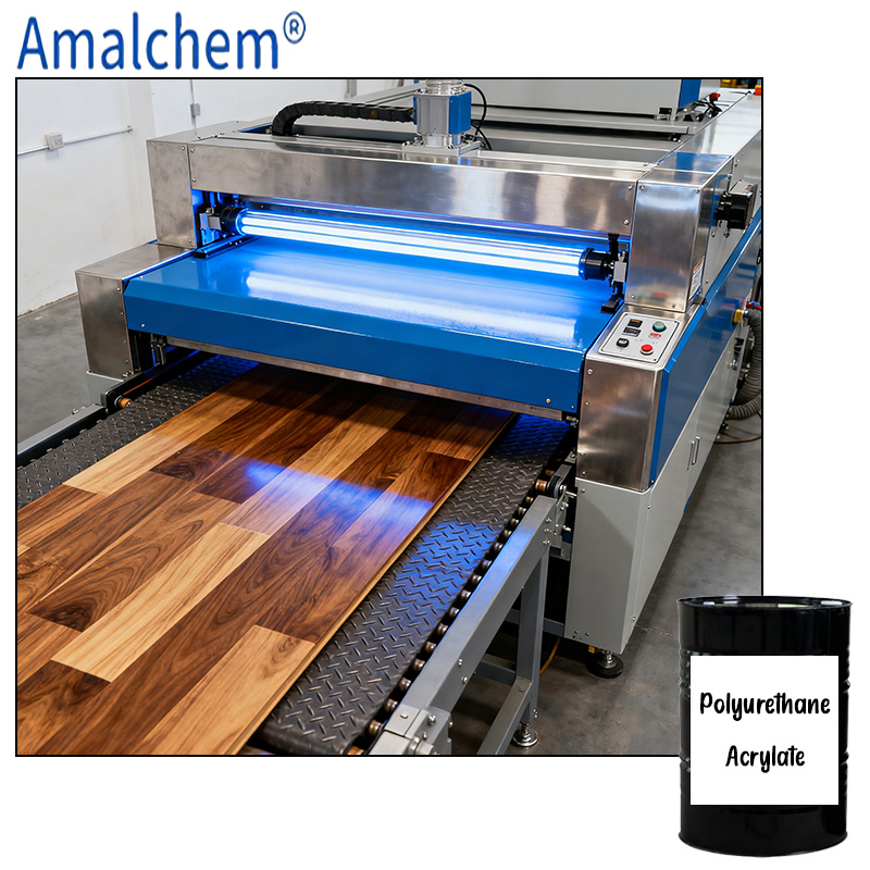 Oligomère Acrylate de polyuréthane haute performance pour les revêtements de bois et de plastique