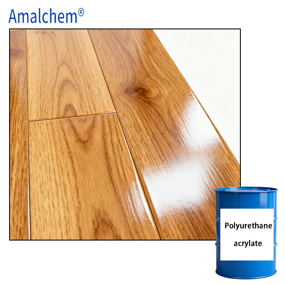 AM4203 Acrylate de polyuréthane UV - durcissement rapide, Flexible et résistant au jaunissement pour les encres et les revêtements de bois