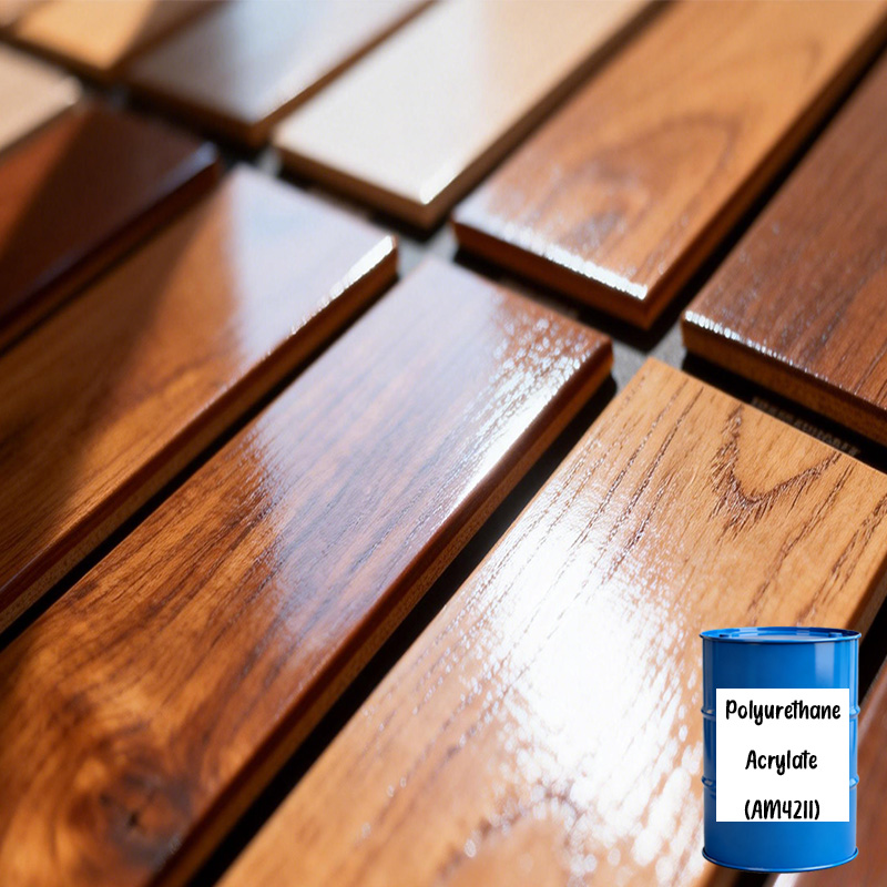 AM4211 UV polyuréthane Acrylate - excellente élasticité et résistant au jaunissement pour les adhésifs UV