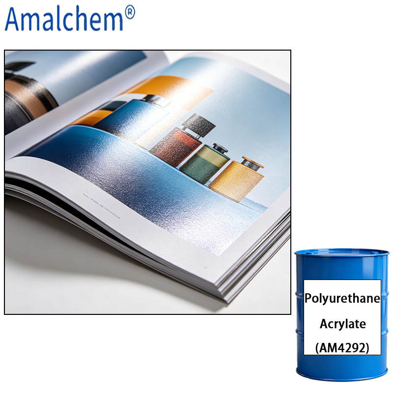 AM4292 Oligomer d’acrylate de polyuréthane curable aux UV- flexibilité exceptionnelle, résistance à l’abrasion et séchage de Surface rapide pour les Formulations d’encre de revêtement et uv /LED