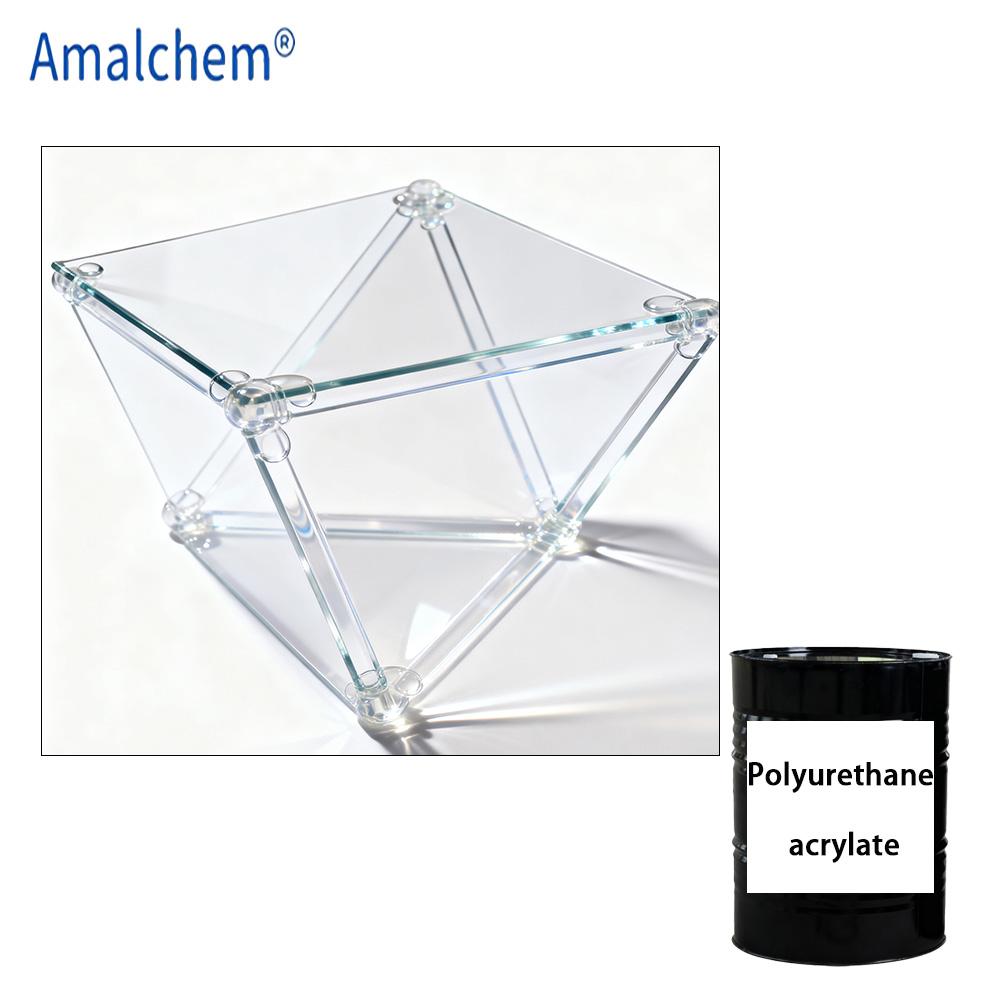 AM4213 Acrylate de polyuréthane UV - excellente flexibilité et adhérence PVC supérieure pour les vernis et encres sérigraphiques UV