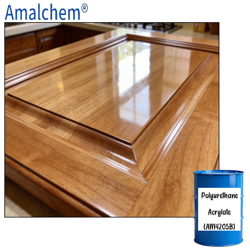 AM4205B UV polyuréthane Acrylate - haute résistance à la traction et sans organotine pour adhésifs UV