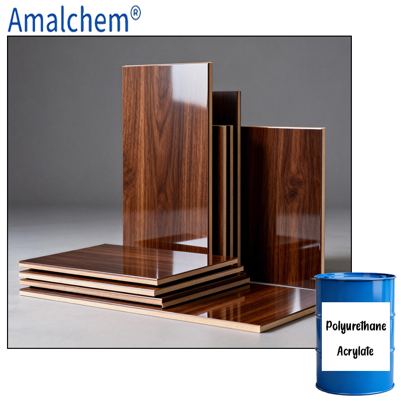 AM4302 UV polyuréthane Acrylate - excellente résistance au jaunissement et mouillage supérieur pour les revêtements de bois et de plancher