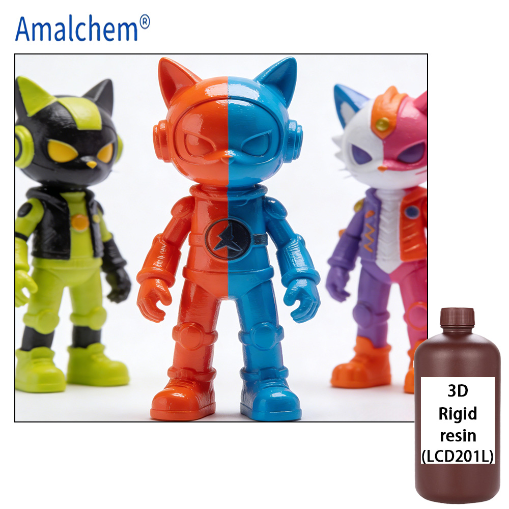 Résine rigide photopolymérisable d’impression 3D excellente dureté, haute résolution et capacité de forme